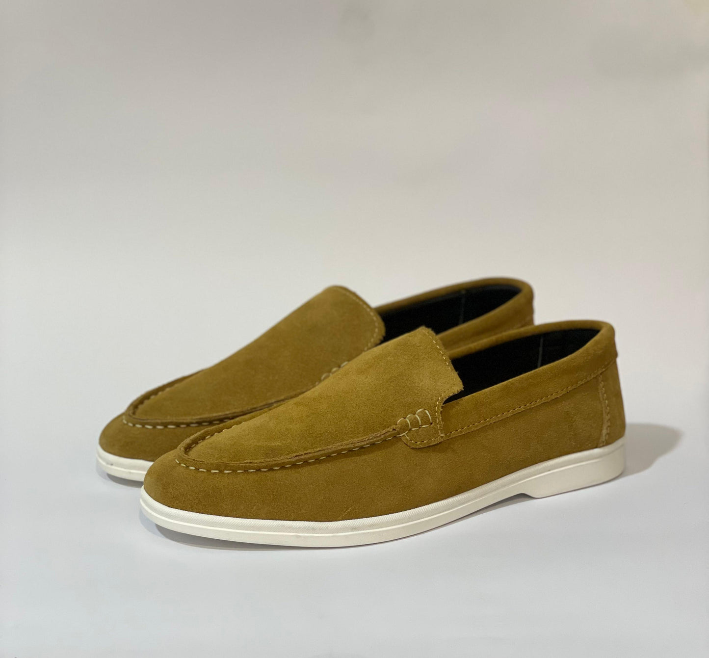 Classic Brown Suede Loafers | Premium Comfort π