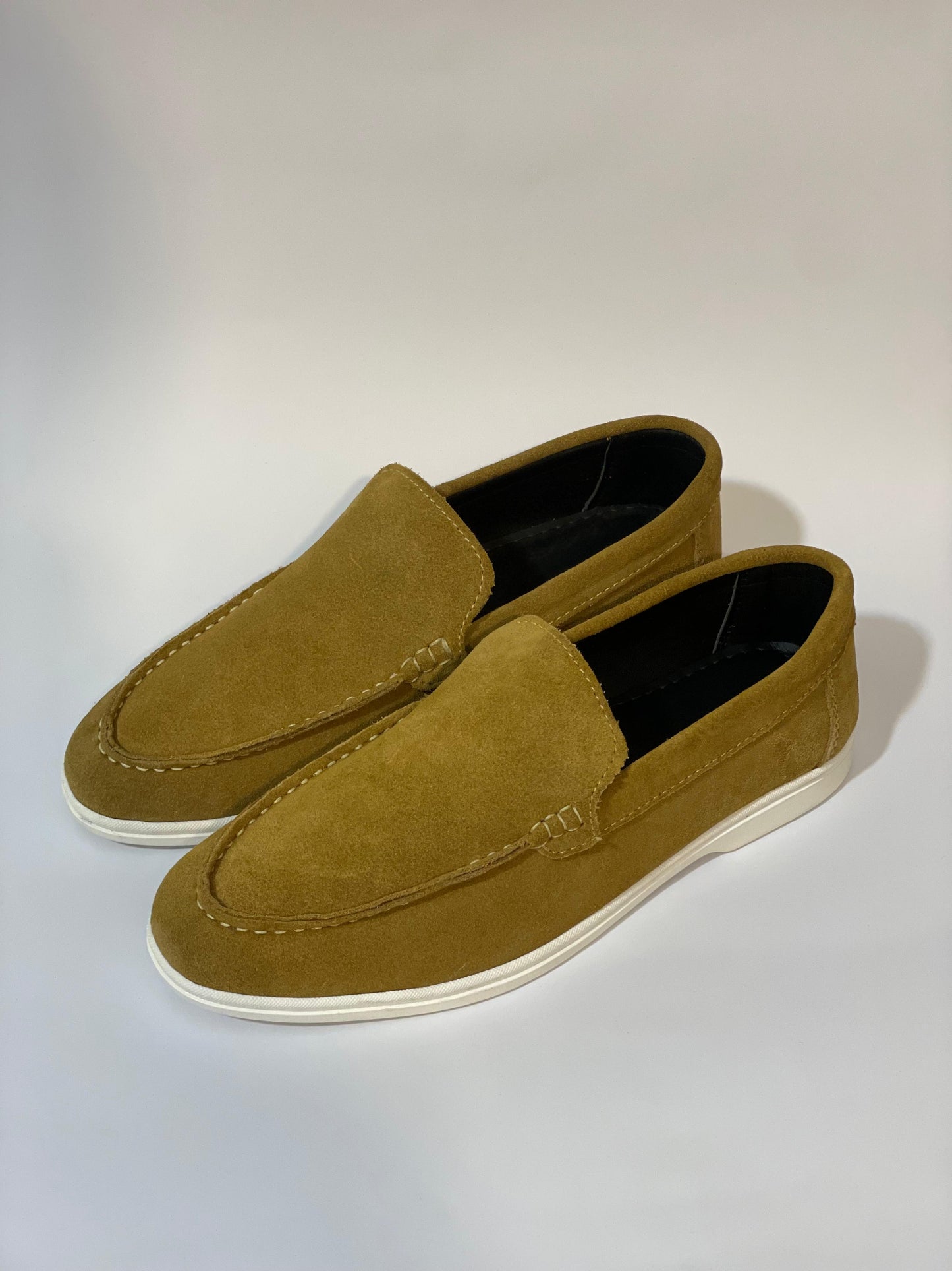 Classic Brown Suede Loafers | Premium Comfort π