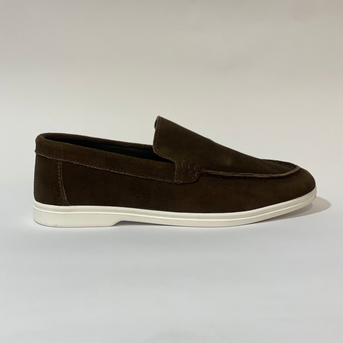 Classic Dark Brown Suede Loafers | Premium Comfort 👞