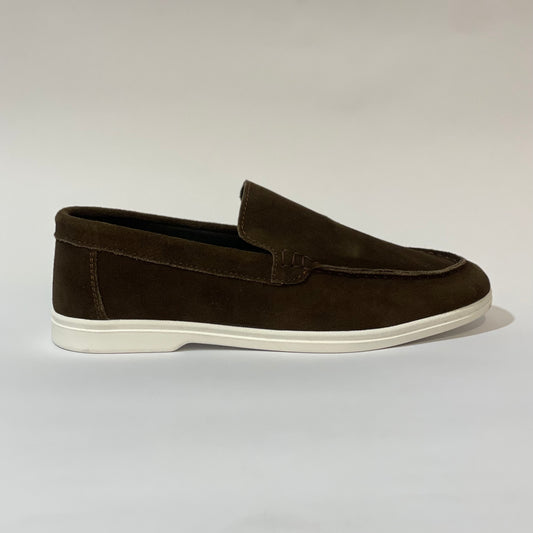 Classic Dark Brown Suede Loafers | Premium Comfort 👞